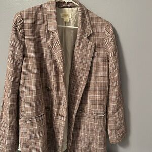 Burgendy blazer, Maeve by Anthropologie. Good condition.